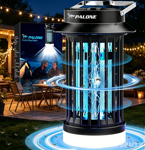 Usb rechargeable fly zapper - usb-c,