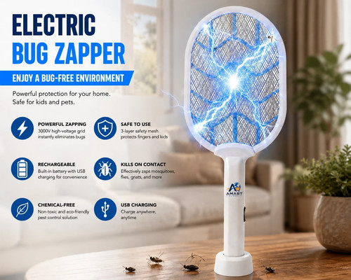 Electric fly bug zapper 1 - bug, 2