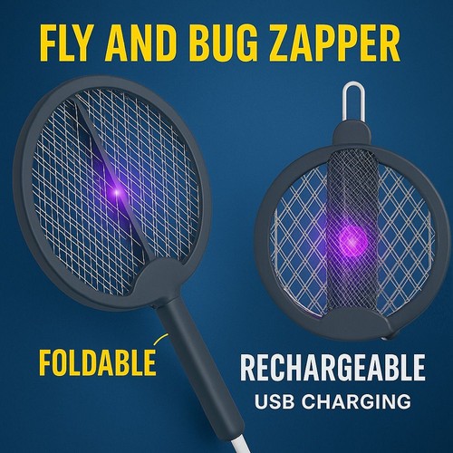 Folding fly zapper - fly,
