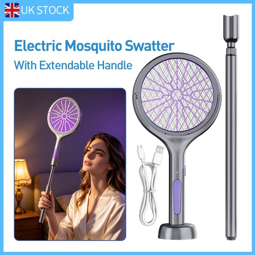 Electric bug zapper racket - electric,