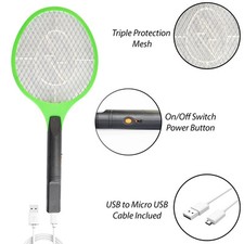 Fly Zapper Electric Racket USB