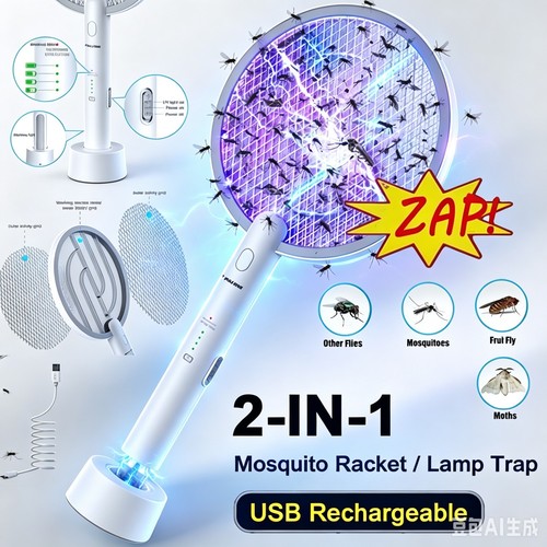 Handheld bug zapper - bug,