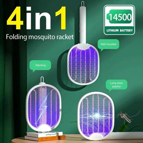 Electric fly zapper racket - zapper,