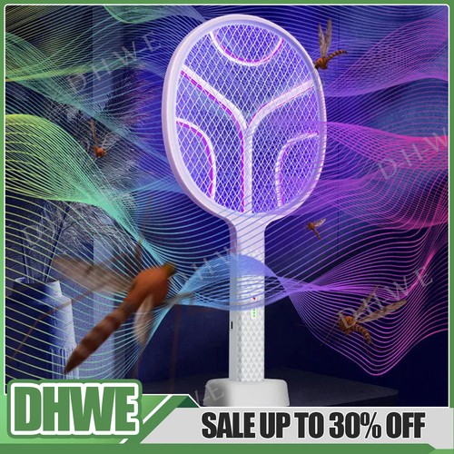 Electric fly zapper racket - electric,