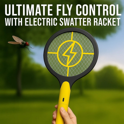 Bug zapper racket fly swatter - bug,