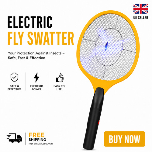 Bug zapper racket fly killer - bug,
