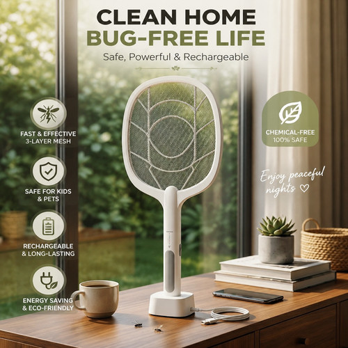 Rechargeable bug - 2-in-1,