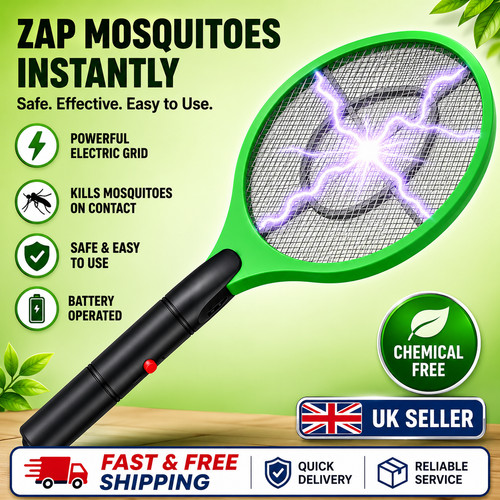 Bug zapper racket fly killer - bug,